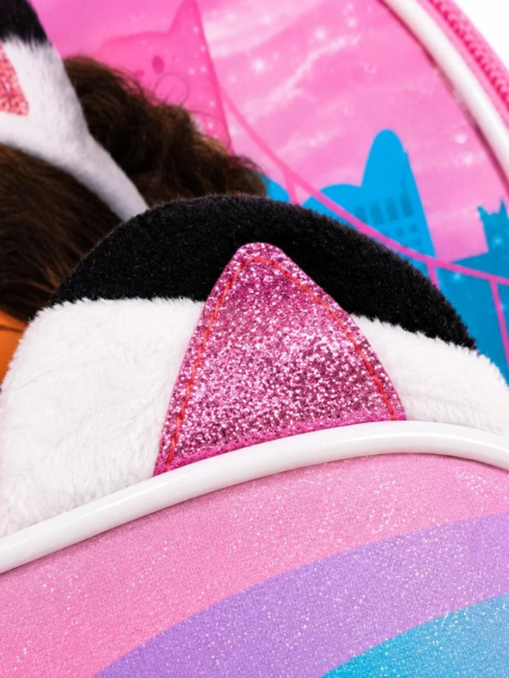 Gabby's Dollhouse Girls Backpack Detachable Lunch Bag Pink Kids School Backpack